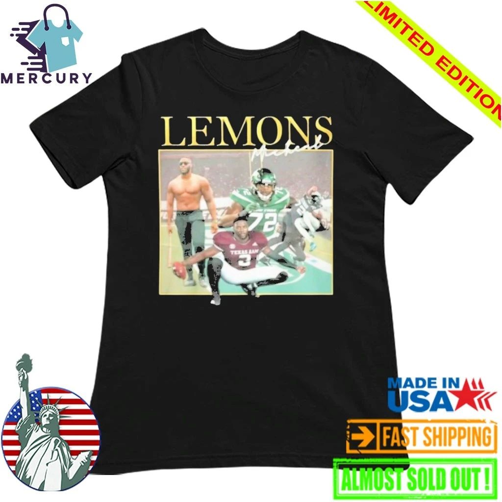 Micheal Lemons Football Us Shirt