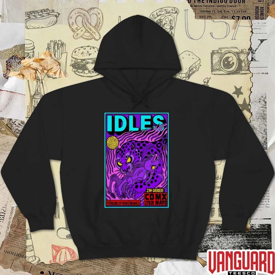 Idles May 27-28 2026 Ciudad De Mexico Poster t-shirt