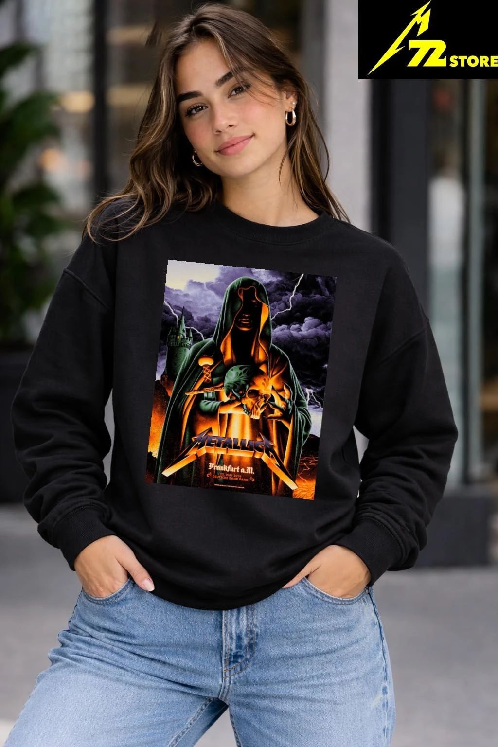 Metallica Frankfurt 22 Mai 2026 Deutsche Bank Park Pop Up Shop Shirt