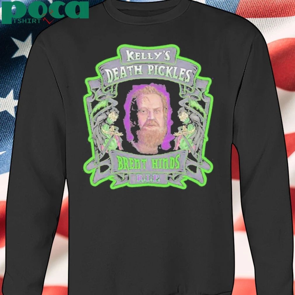 Brent Hinds In Memory Kelly’s Death Pickles Shirt
