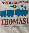I spent the day out with Thomas the Train shirt