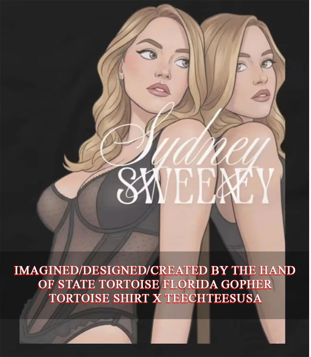 Sydney Sweeney mirror graphic shirt