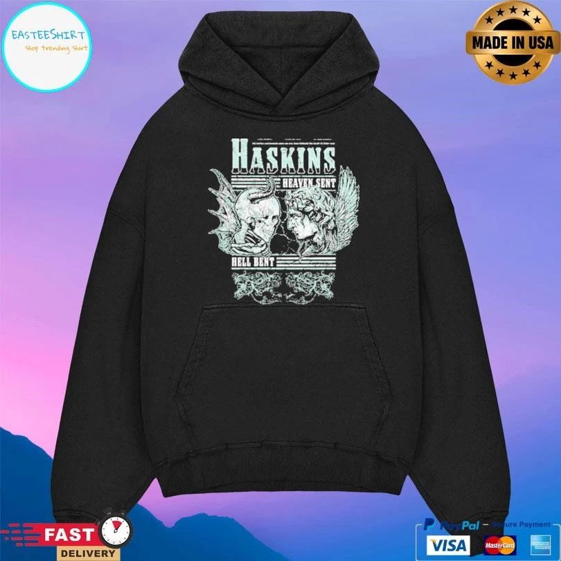 Haskins Heaven Sent Hell Bent 2024 Angels And Demons T-shirts