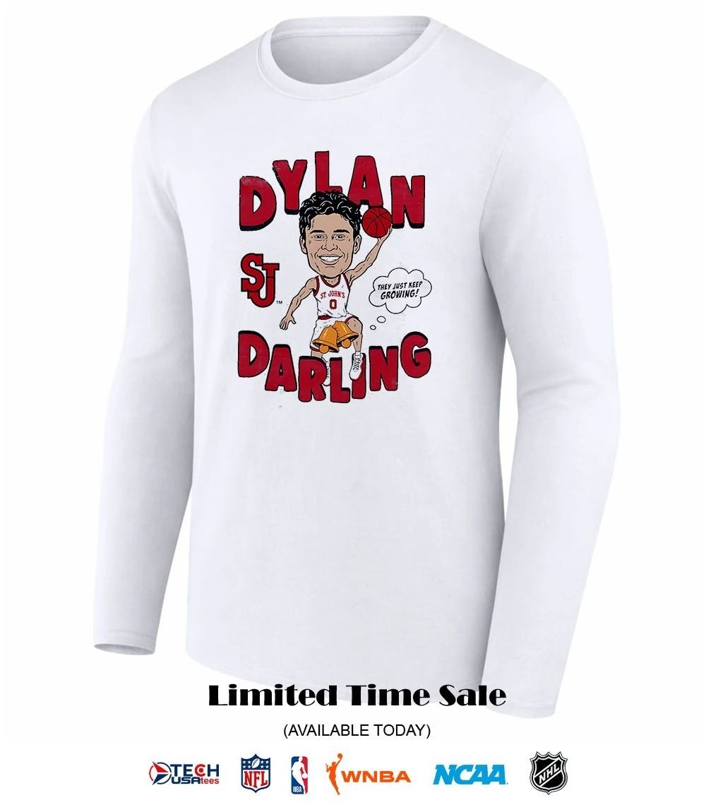 St. John’s Red Storm Basketball Dylan Darling they just keep growing shirt