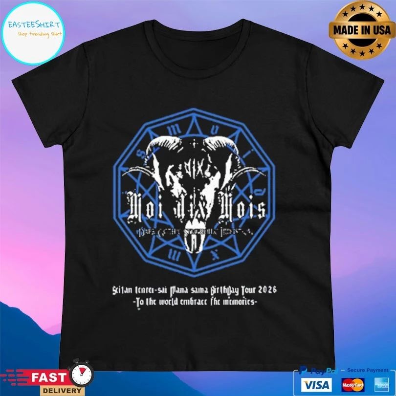 Moi Dix Mois Birth Celebration Tour 2026 To The World Embrace The Memories T-shirts