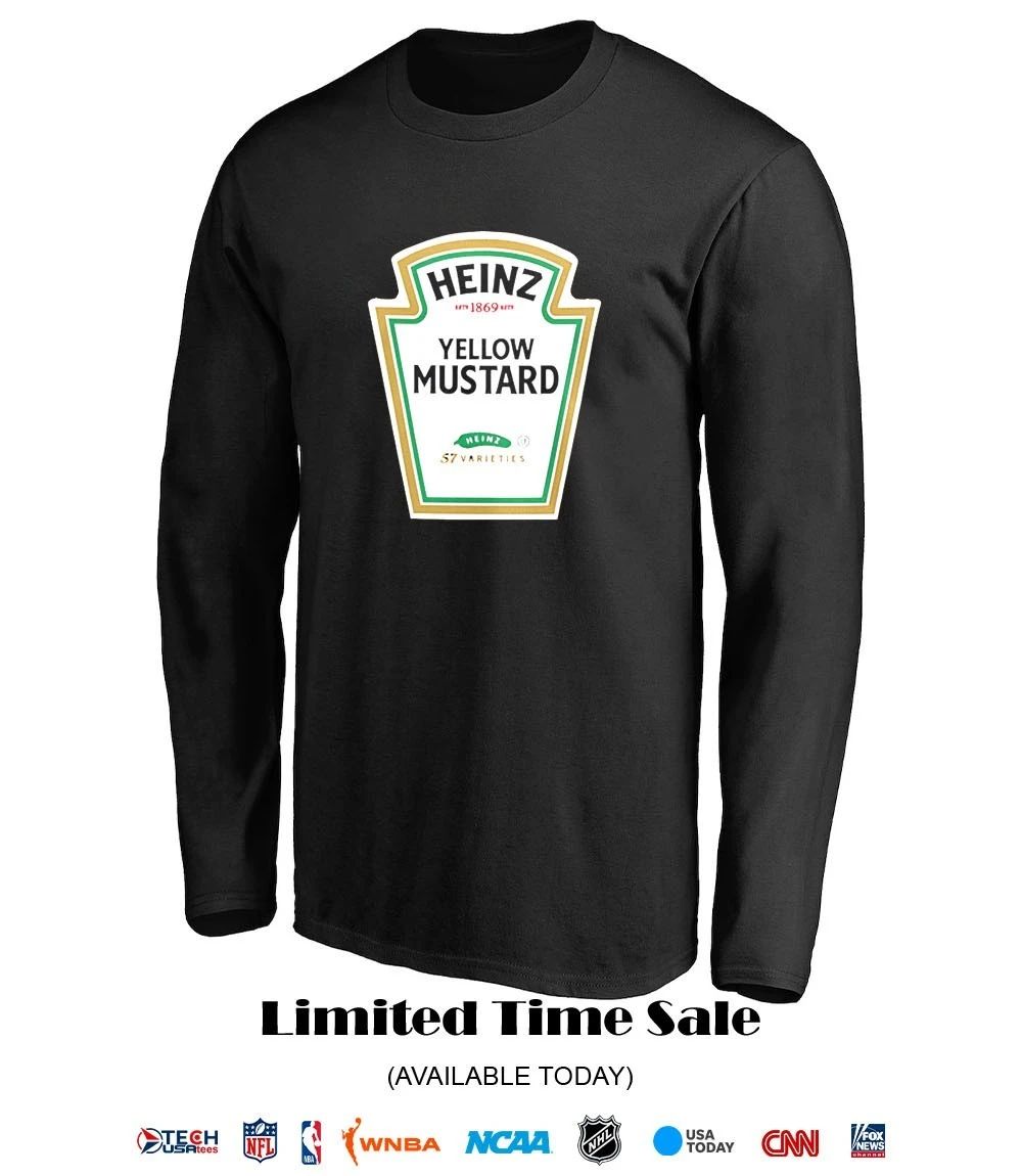 Heinz Yellow Mustard Ketchup funny shirt