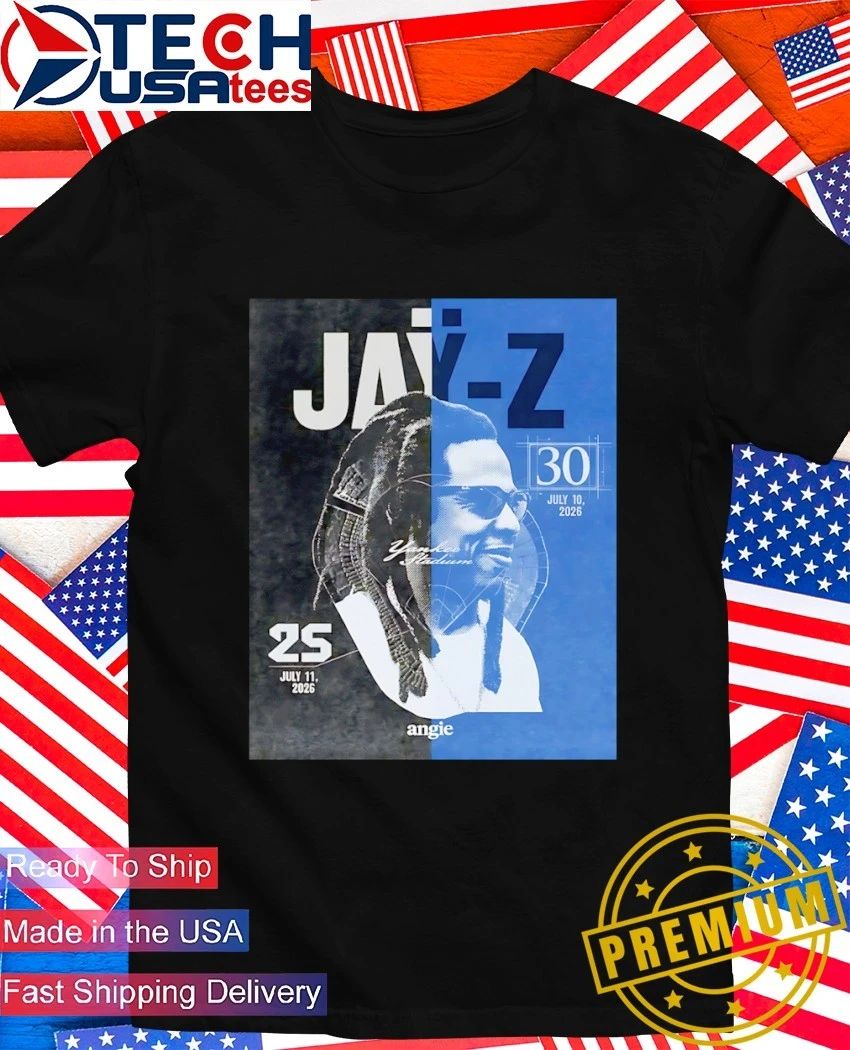 Jay Z Reasonable Doubt and The Blueprint New York Yankees Stadium shirt