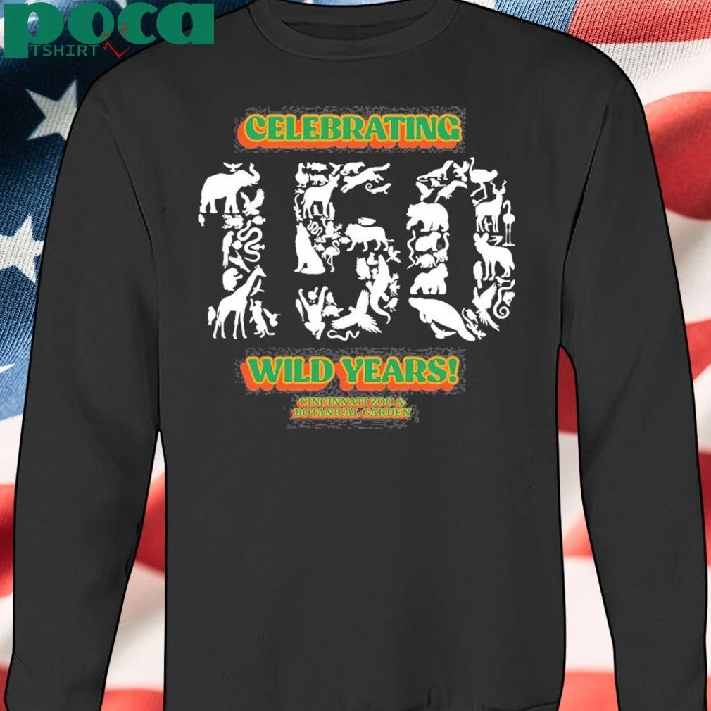 Celebrating Wild Years Cincinnati Zoo and Botanical Garden T-shirt