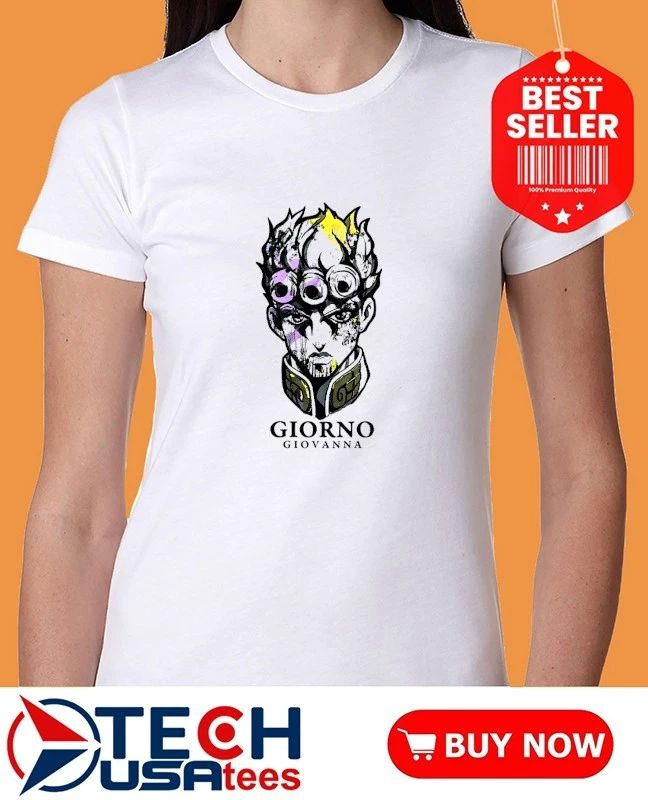 Giorno Giovanna JoJo’s Bizarre Adventure shirt
