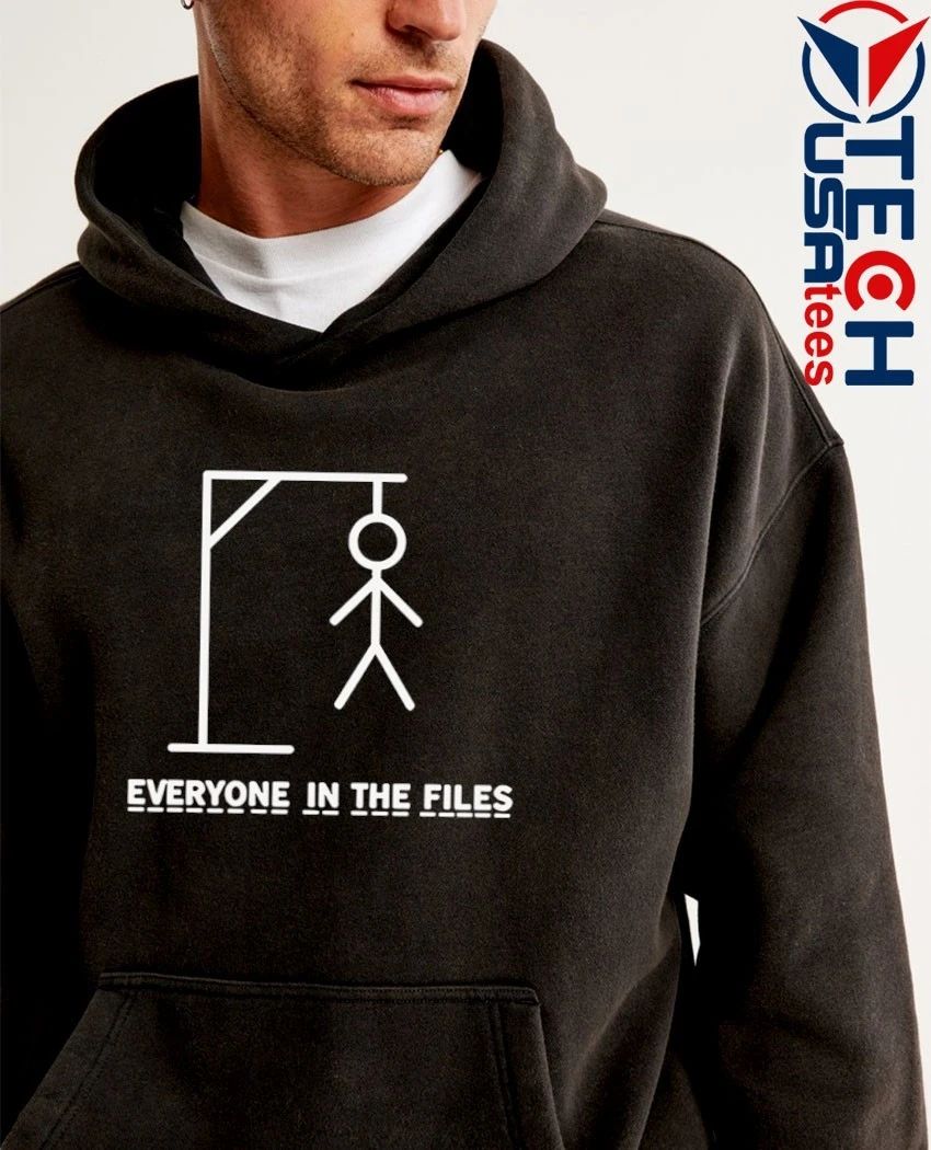 Hangman everyone in the files shirt