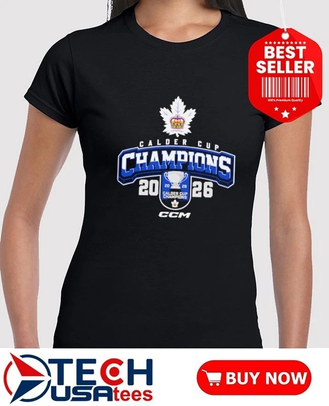 CCM Toronto Marlies 2026 Calder Cup Champions shirt