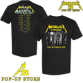 Metallica M72 London 2026 Band Members World Tour Date T-Shirt