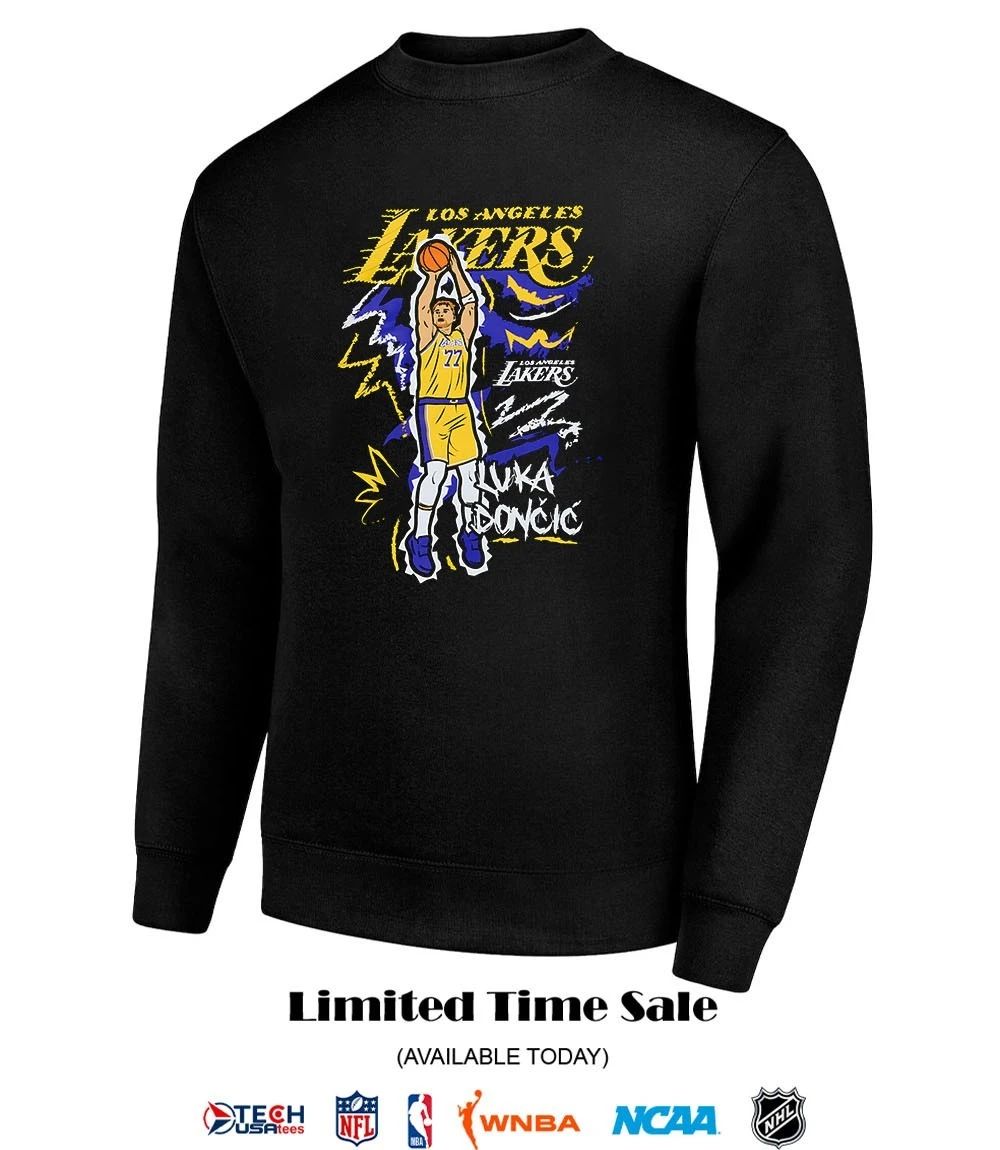 Luka Doncic Los Angeles Lakers Basketball graphic shirt