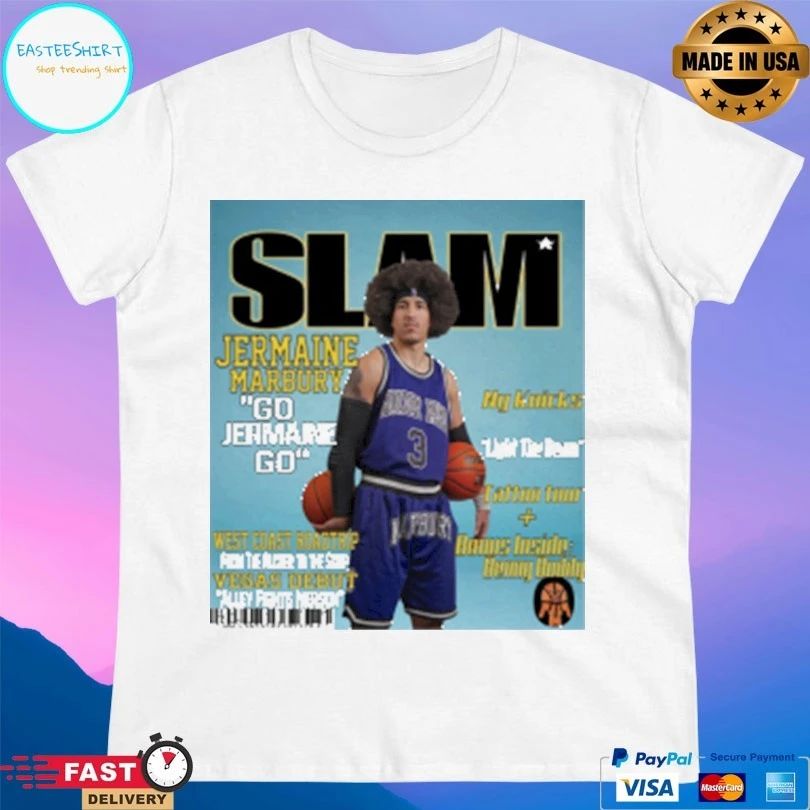 Slam Jermaine Marbury Go Jermaine Go T-shirts