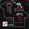 Metallica M72 World Tour 2025 2026 Principality Stadium Cardiff Wales June 28 Pop-Up Store Red Dragon T-Shirt