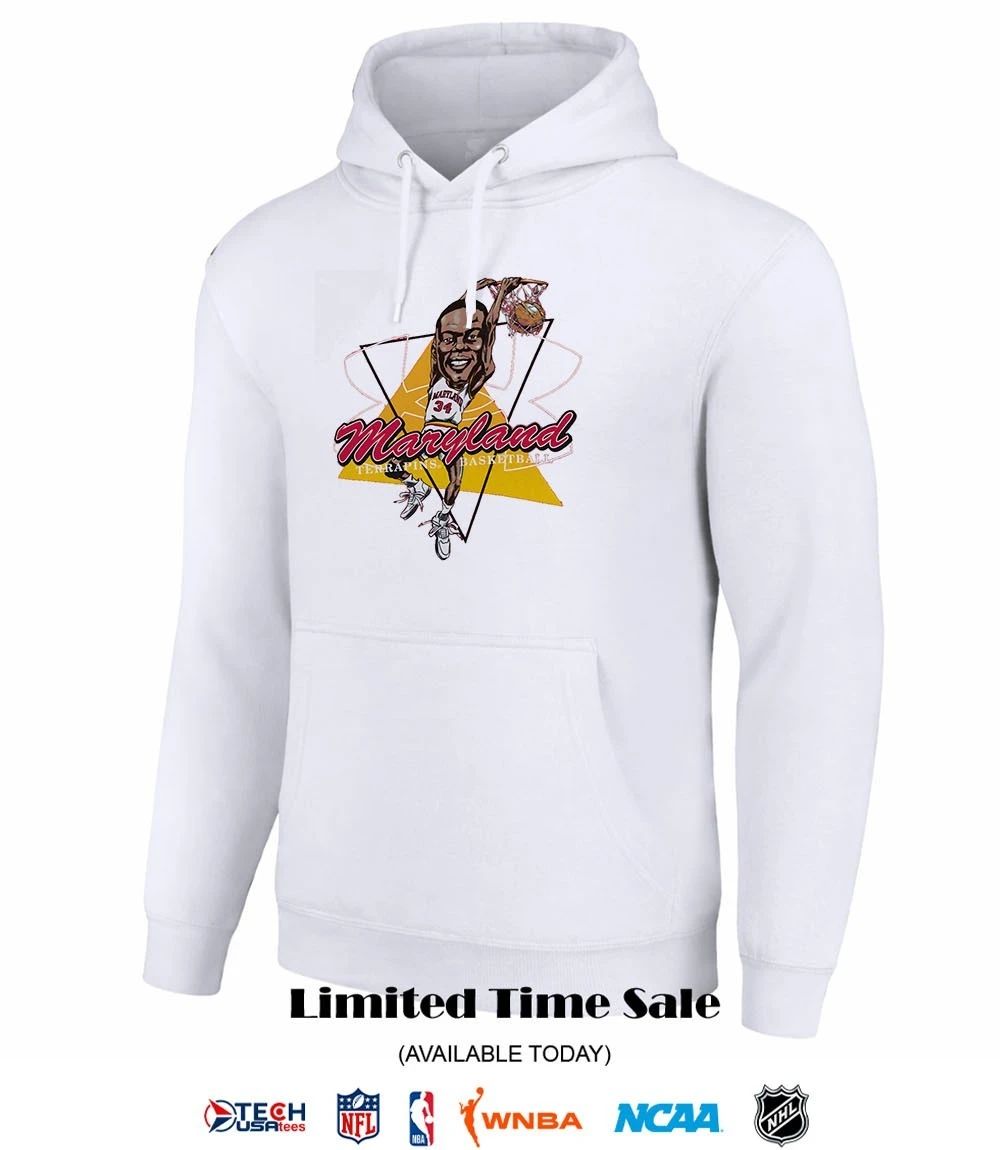 Len Bias Maryland Terrapins player caricature graphic shirt