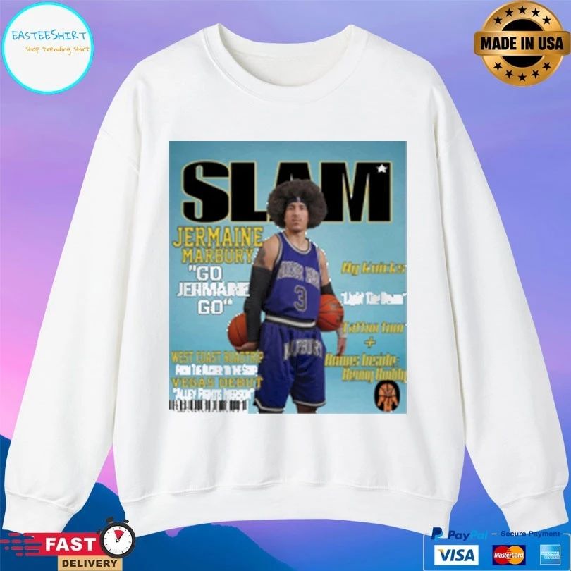 Slam Jermaine Marbury Go Jermaine Go T-shirts
