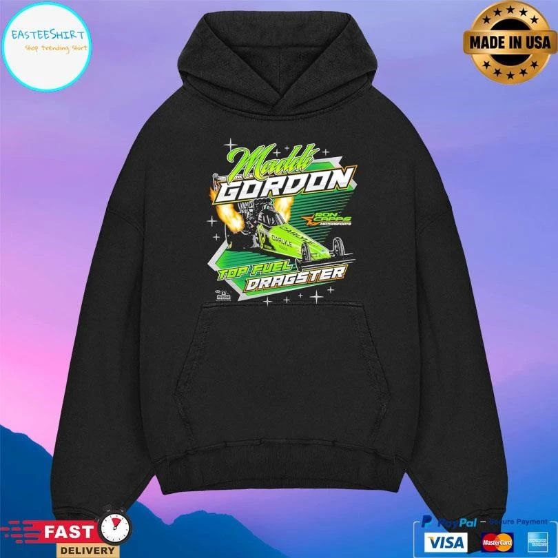 Maddi Gordon 2026 Top Fuel Dragster T-shirts