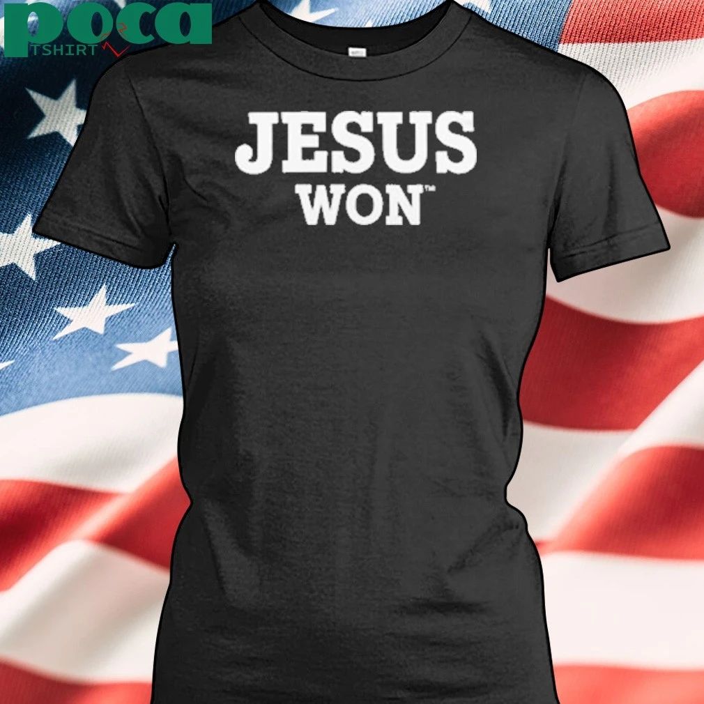 Nebraska Cornhuskers x JESUS WON Special Black shirt