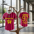 Zara Larsson Midnight Sun 2026 Pink Football Jersey