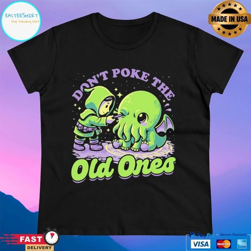 Cthulhu Joke Ritual Don’t Poke The Old Ones T-shirts