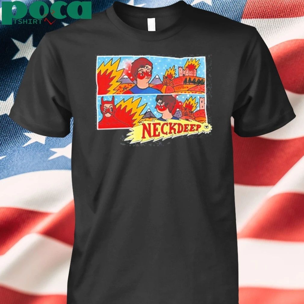 Neck Deep Lnotgy 10 Year Black Shirt