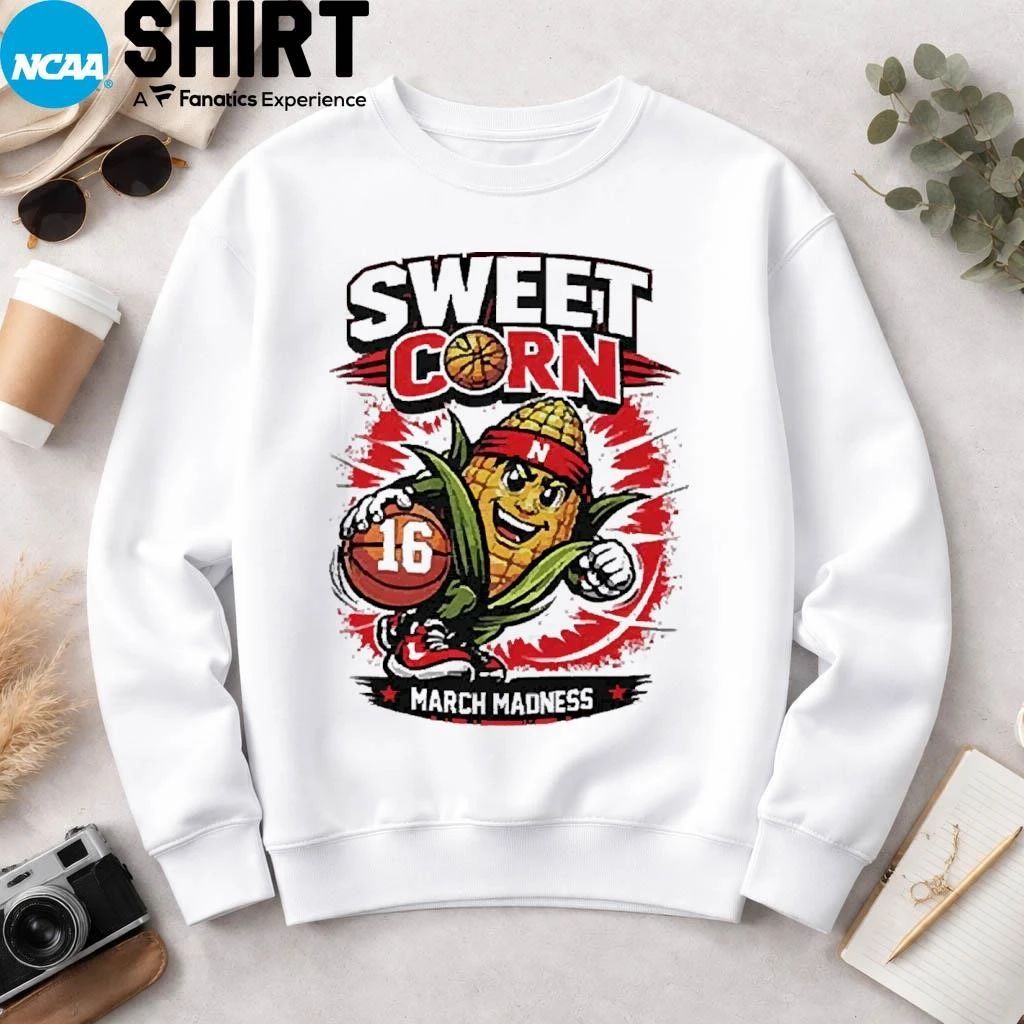 Nebraska Basketball Sweet Corn 16 March Madness Shirt