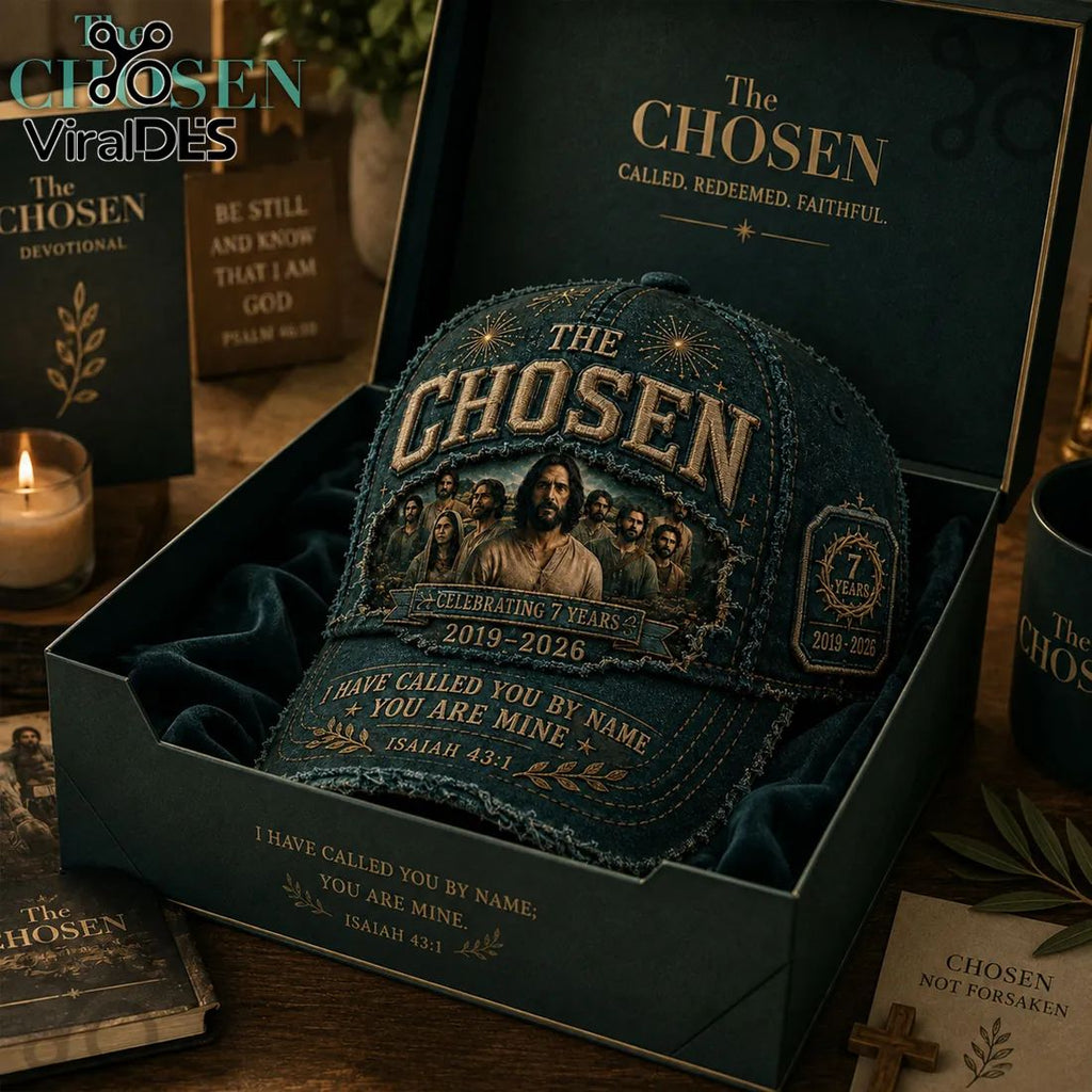 The Chosen 7th Anniversary Premium Denim Cap
