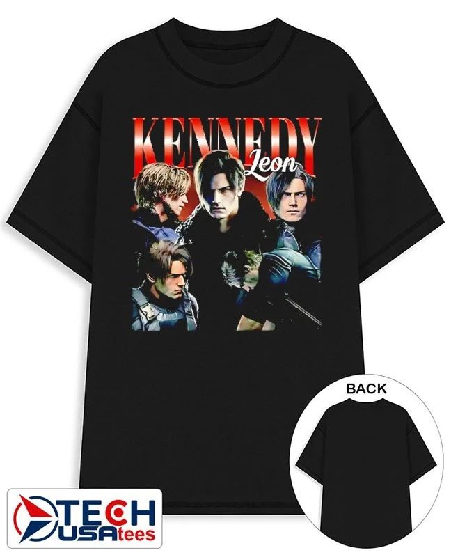 Leon Kennedy graphic shirt