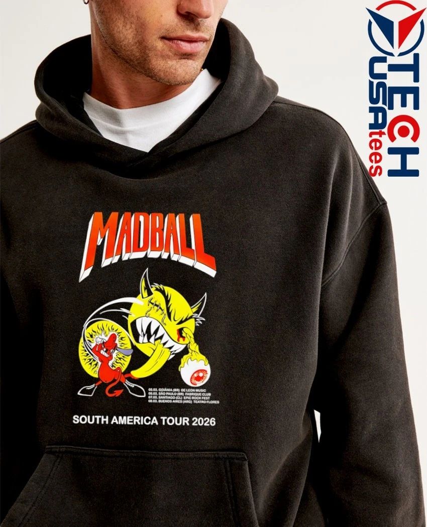 Madball South America 2026 Shows shirt