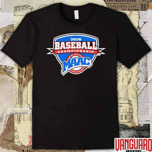 2026 MAAC Metro Atlantic Athletic Conference Baseball Championship Logo t-shirt