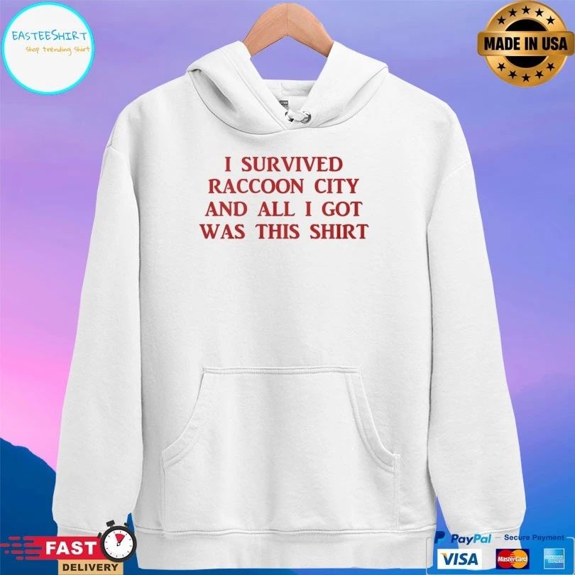 I Survived Raccoon City And All I Got Was This T-shirt