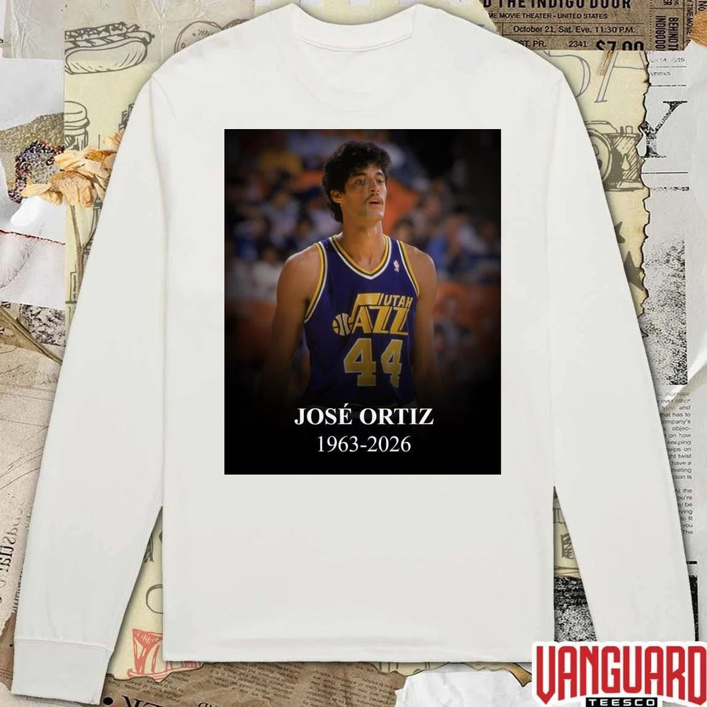 José Ortiz 1963-2026 NBA History t-shirt