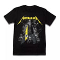 Metallica James Hetfield M72 Vulture Yellow Guitar Black T-Shirt