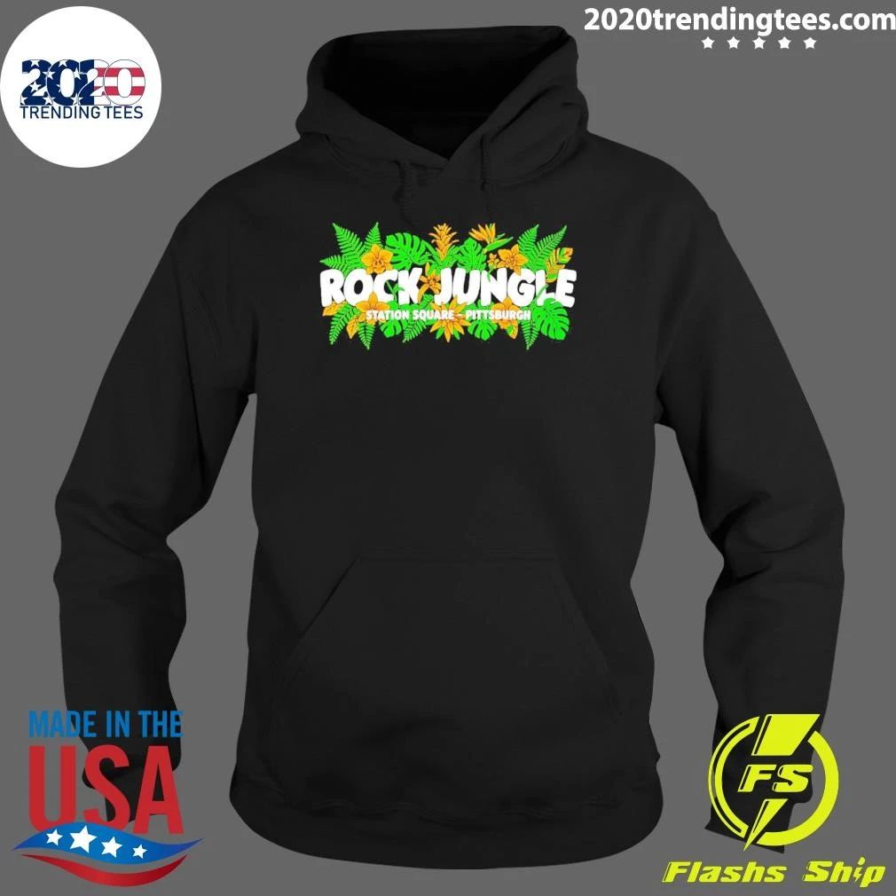 Rock Jungle Station Square Pittsburgh Tropical Shirt