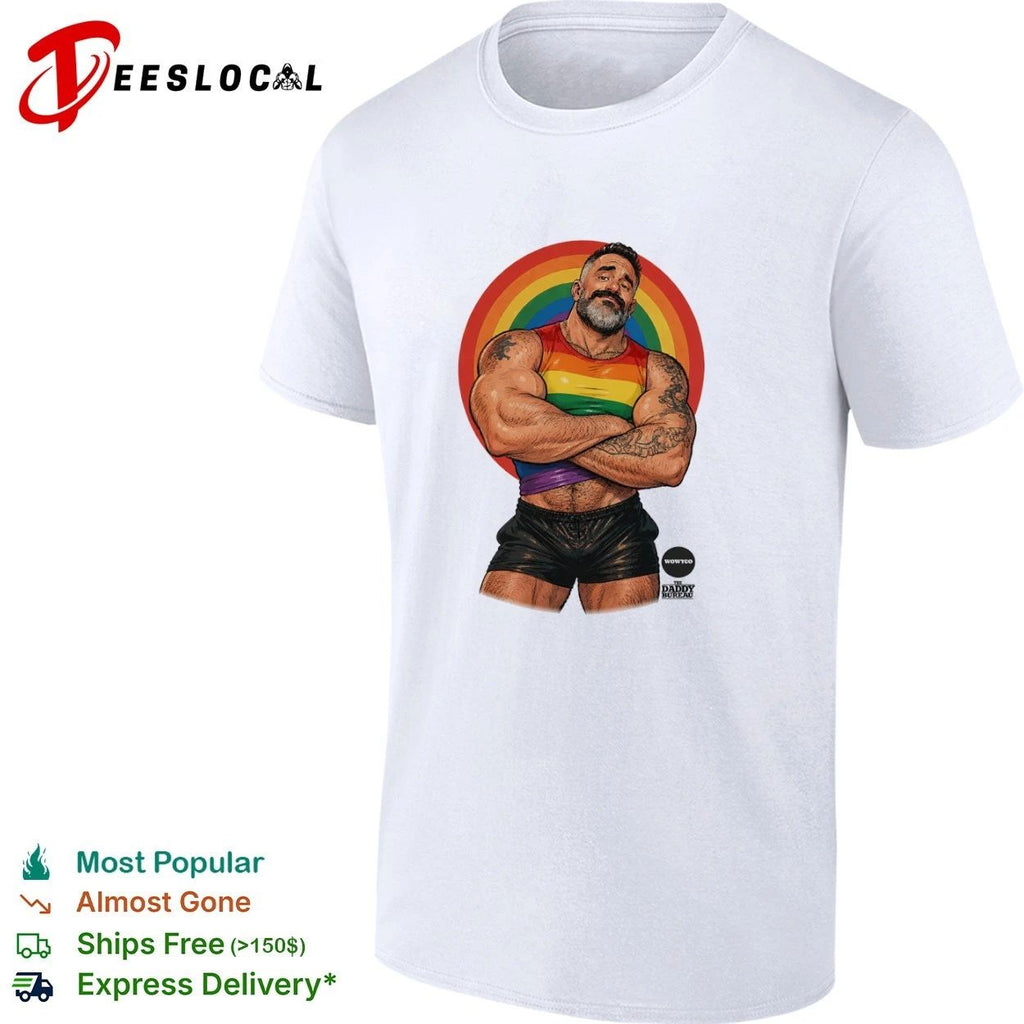 The Daddy Bureau Wowyco Rainbow Gay Pride T-shirt