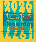 2026 50th Anniversary Bloomsday Finisher shirt