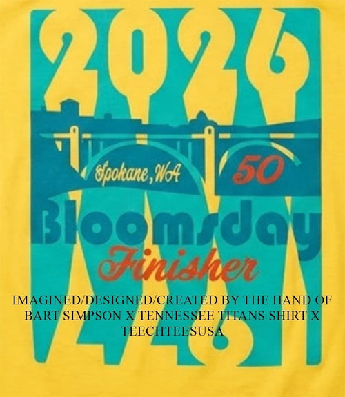 2026 50th Anniversary Bloomsday Finisher shirt