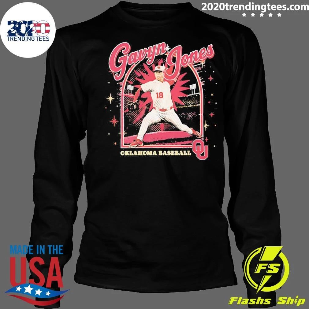 Oklahoma Sooners Gavyn Jones Vintage Shirt