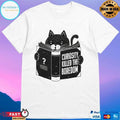 Curiosity Killed The Boredom Cat Reads Books T-shirt