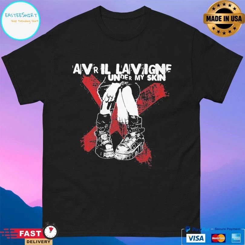 Avril Lavigne Under My Skin Boots T-shirts