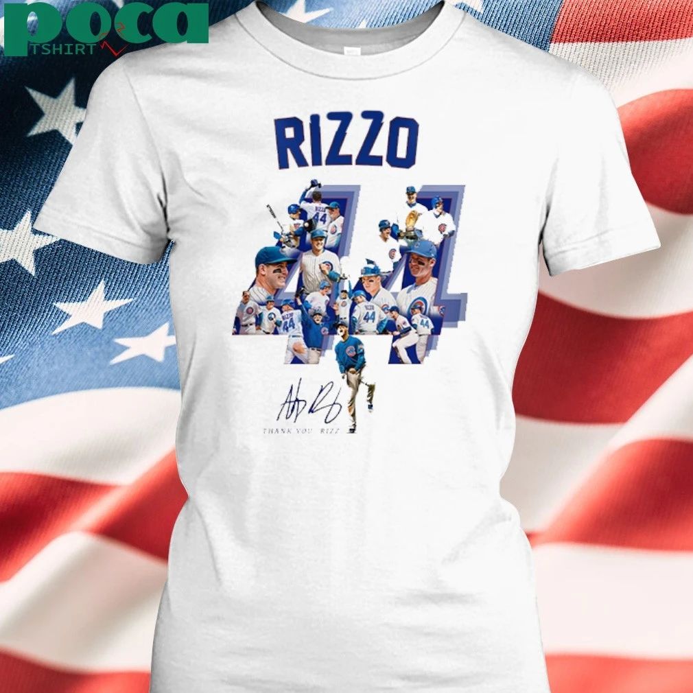 Chicago Cubs Legend Anthony Rizzo Signature 2025 T-shirt