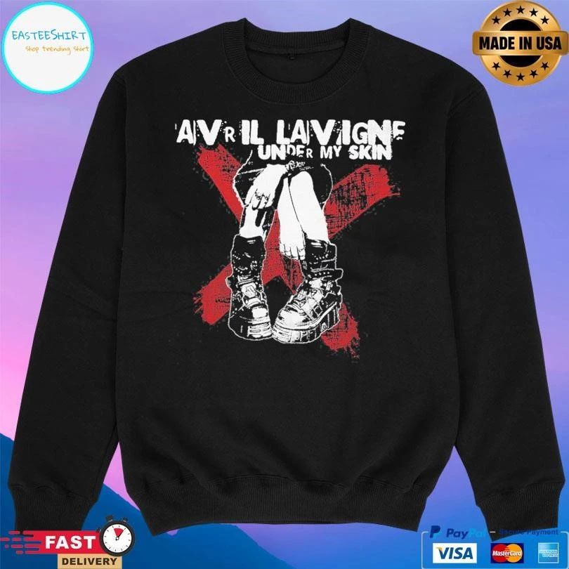 Avril Lavigne Under My Skin Boots T-shirts