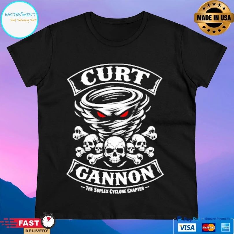Curt Gannon The Suplex Cyclone Chapter T-shirts