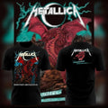 Metallica M72 Tour 2026 Shirt Dragon By Sabrina Edwards Pop-up Store Gojira Knocked Loose Double-Sided Cardiff Tee