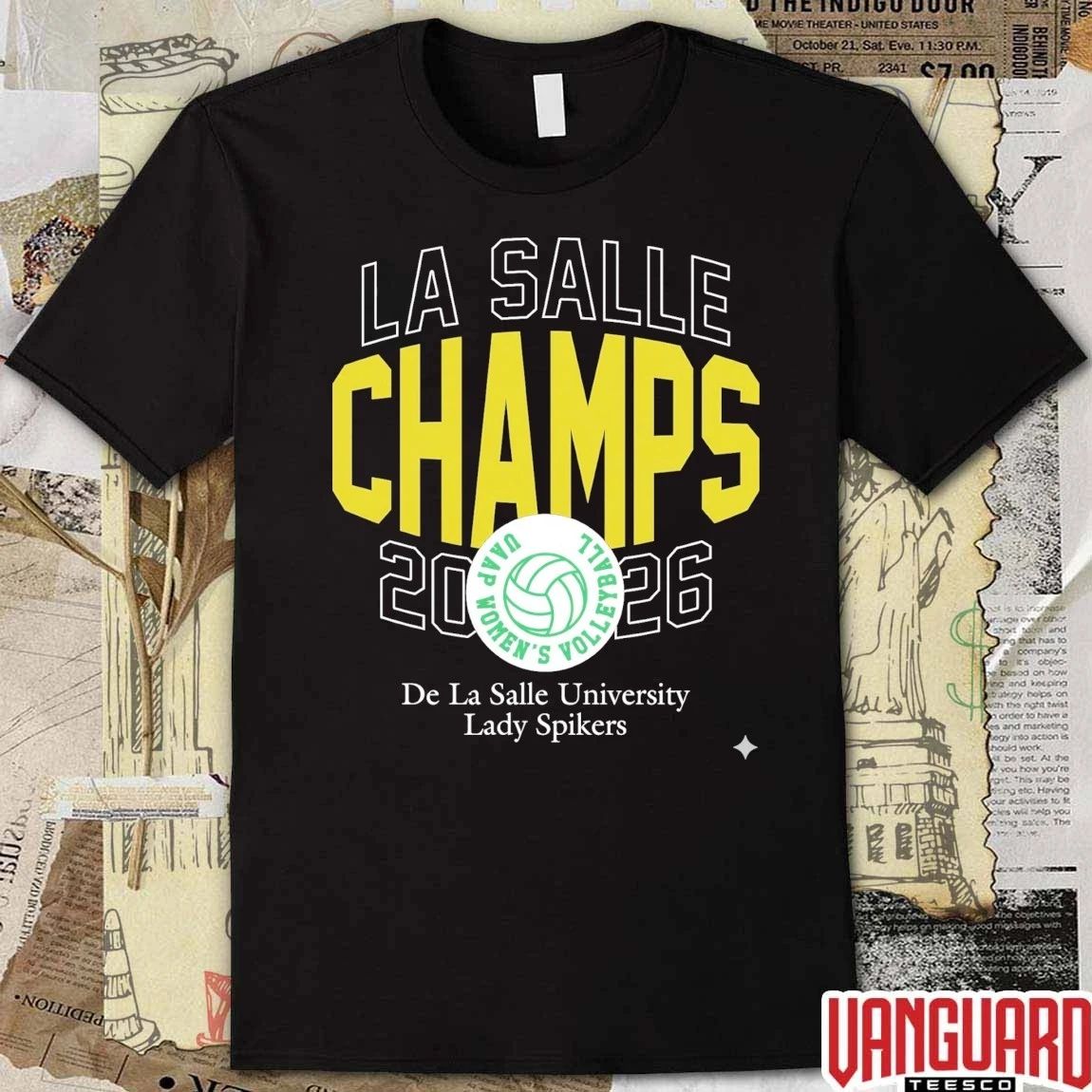 2026 UAAP Volleyball Championship De La Salle University Lady Spikers t-shirt
