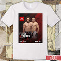 UFC Fight Night Rafael Fiziev Vs Manuel Torres June 27, 2026, in Baku, Azerbaijan Poster t-shirt