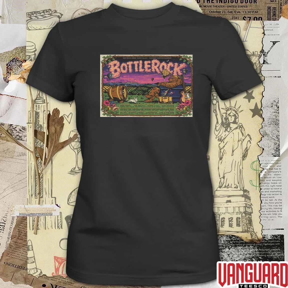 BottleRock Napa Valley The First Taste Of Summer May 22 2026 Poster t-shirt