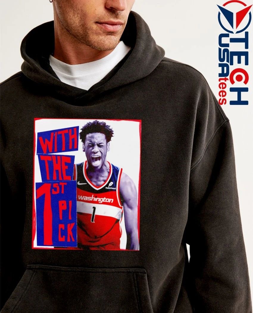Washington Wizards AJ Dybantsa with the 1st pick shirt