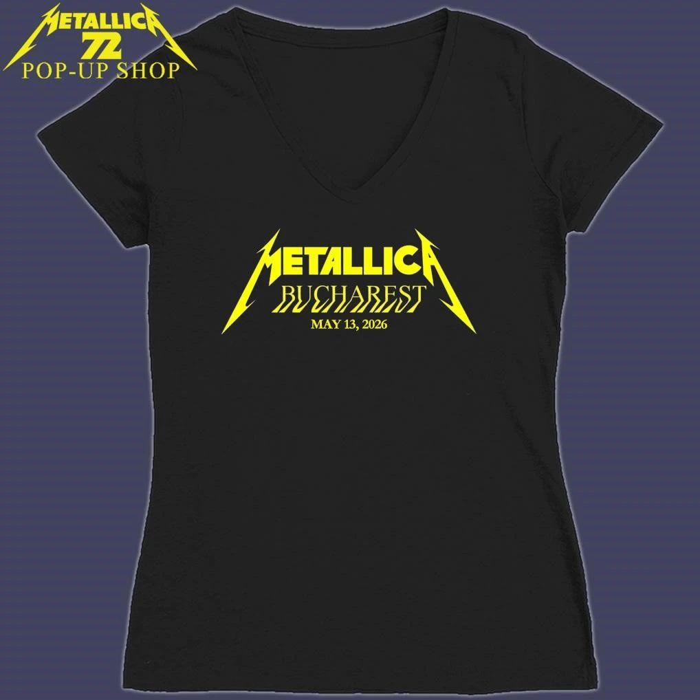 Metallica M72 Bucharest 2026 Romania T-Shirt